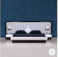 Geometric Padded Head Board Furniture