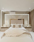 Lumina Tufted Platform Bed Set